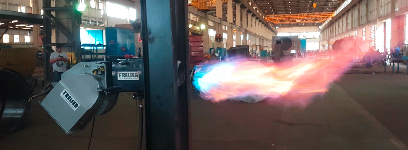 Queimador para Gás de Alto-Forno